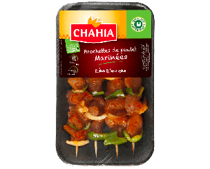 Brochettes de Poulet Marinées